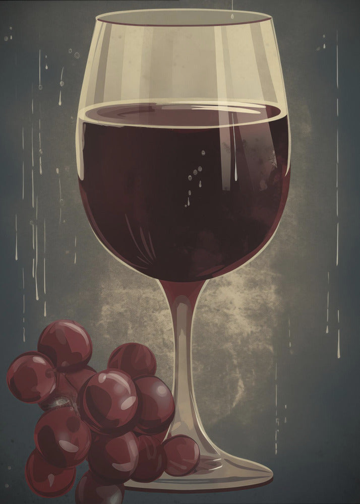 Poster - Red Red Wine No 1