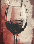 Plakat - Red Red Wine No 5