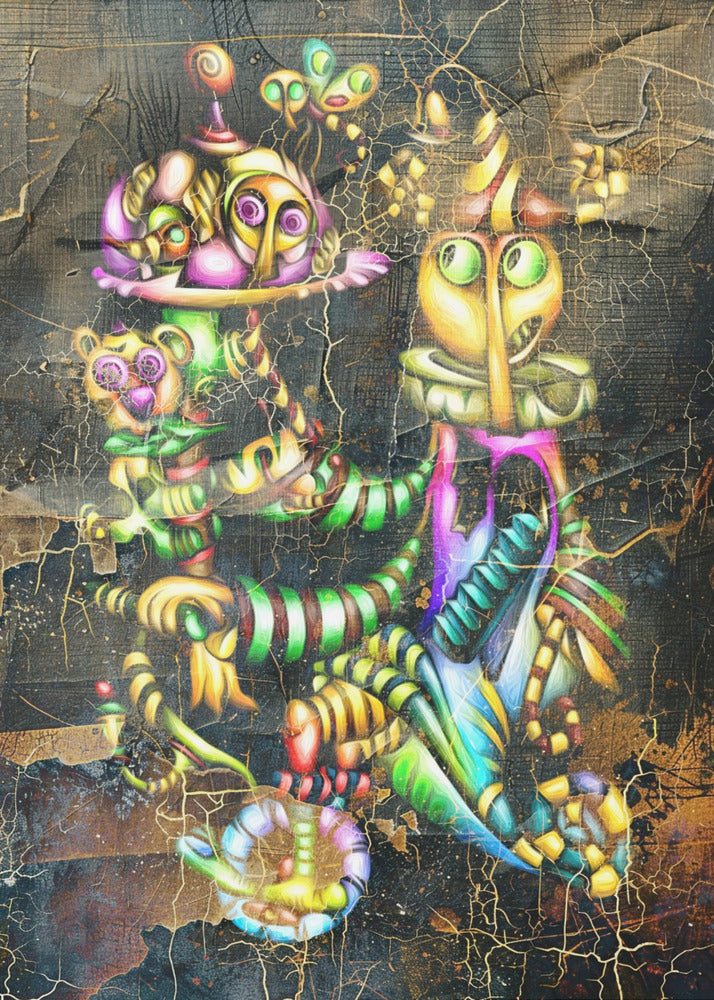 Plakat - Surreal Art Vintage Style 22