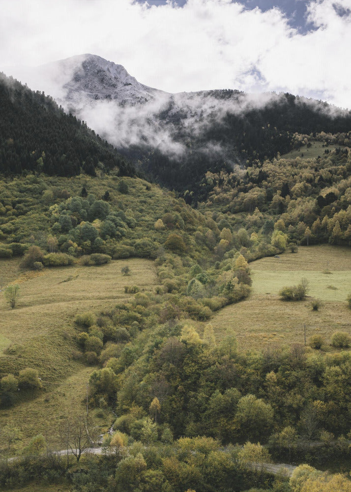 Plakat - Foggy Mountains 10 - Admen.dk