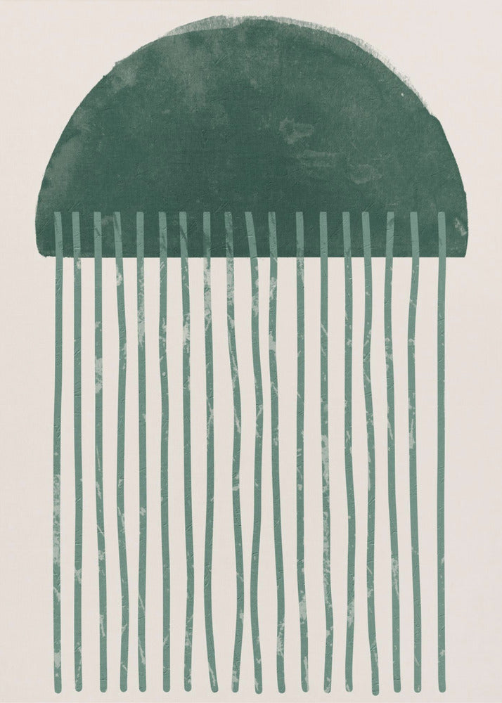 Plakat - Emerald Suspicious Jellyfish
