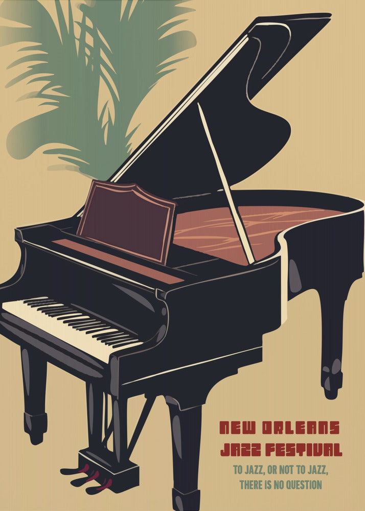 Plakat - New Orleans Jazz Festival