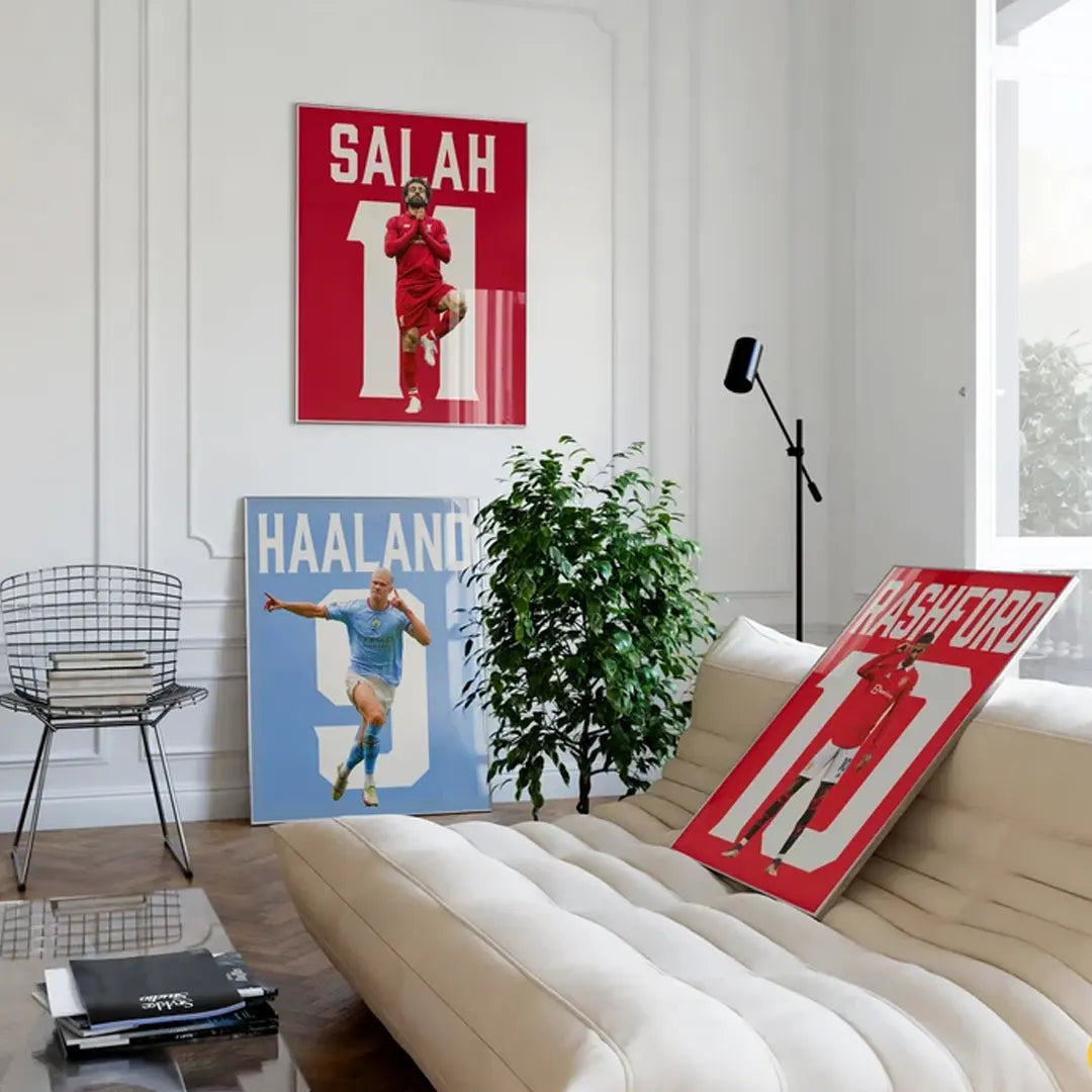 Plakat - Marcus Rashford efter sejr - admen.dk