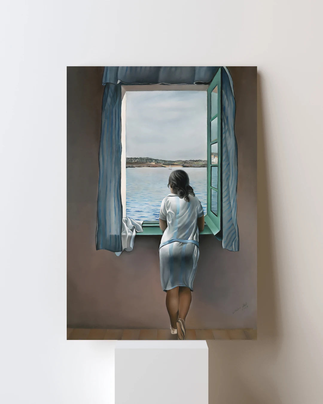 Canvas - Salvador Dalìs - Den ensomme følelse kunst - Admen.dk
