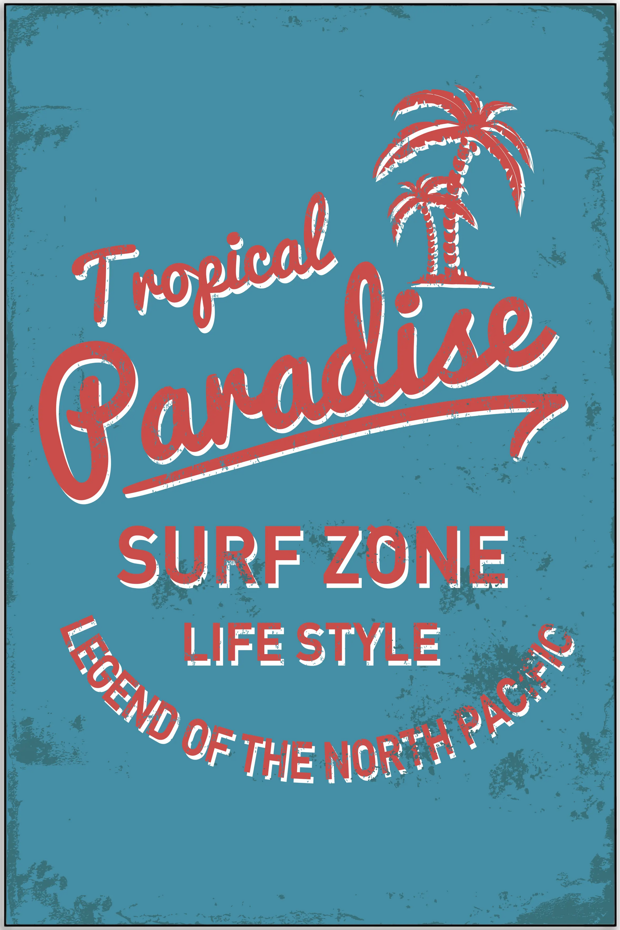 Plakat - Surf zone - admen.dk