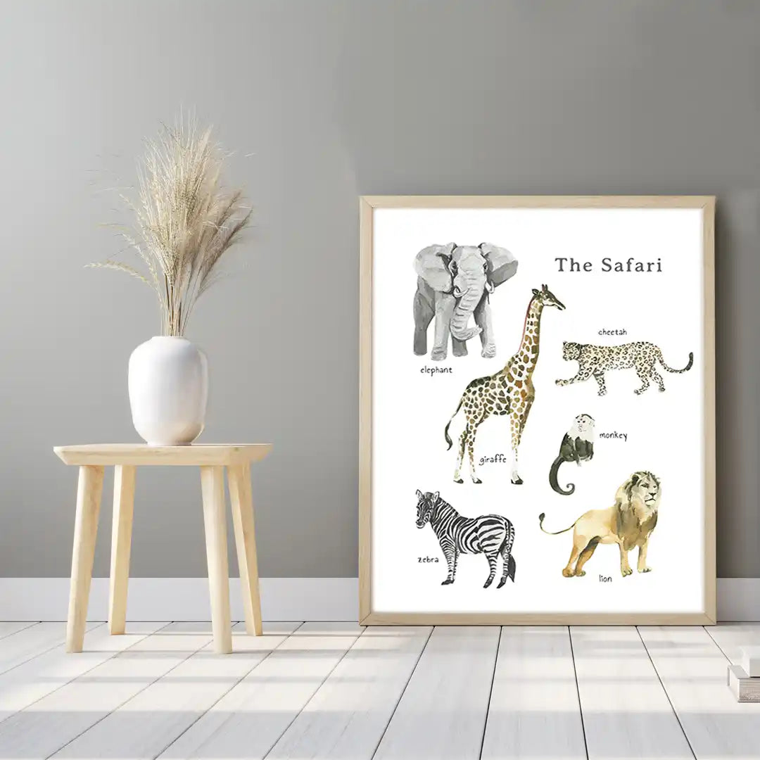 Plakat - The safari