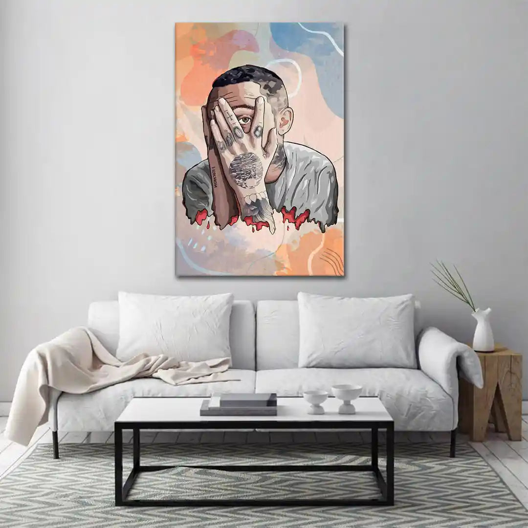 Plakat - Mac Miller kunst